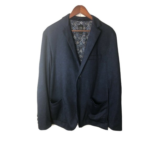 Lot 2 Construct Sports Jackets Blue And Black & - Picture 2 of 8